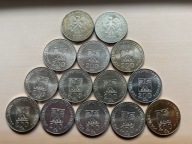 12 sztk. 200 zł 1974 i 2 sztk. 200 zł 1976