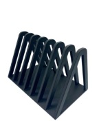 Stojak na płyty winylowe 7 szt. / uchwyt na winyle / podstawka