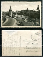 K20987)Niemcy: Bad Homburg, Blick zum Schloss, wyslany 1940