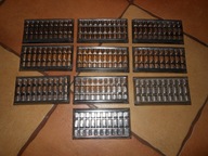 STARA SYGNOWANA FOREMKA DO CZEKOLADY CARMEN 10 SZT