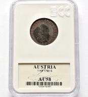 AUSTRIA 1 KRAJCAR 1790 S / AU58 GCN