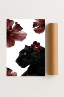 Plakat bez ramy 21x30cm Kwiat nocy kwiat natura | Pomysł na Prezent