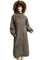 FINN FANT KOŻUCH bardzo ciepły długi mocny 40/42