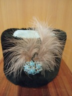 Czapka szlachecka ze sztucznym futrem