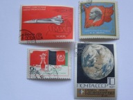 ZSRR - zestaw - Mi. 3696, 3698, 3699, 3709 kasowane
