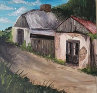 Obraz akrylowy na płótnie GOSPODARSTWO