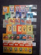 Etykiety zapałczane zestaw 21