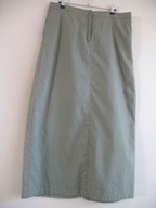 LINDEX długa SPÓDNICA lniana Z KIESZENIAMI 42/44