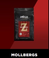 Kawa ziarnista Arabica Zoega's MOLLBERGS 450g Szwedzka czerwona