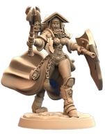 Battle Nun Chalice Bearer Warrior Paladin Pinup D RPG Druk 3D NSFW