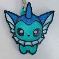 Brelok vaporeon z anime Pokemon druk 3D