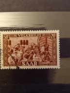 Filatelistyka niemiecka Saarland 1950r