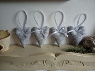 SERCA SERDUSZKA BAWEŁNA ZAWIESZKI komplet 4 szt.