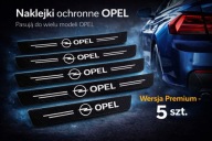5 szt Opel Zafira Insignia Astra Corsa Naklejki ochronne na progi Bagażnik