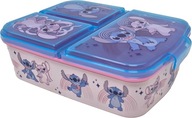 ŚNIADANIÓWKA LILO I STITCH PUDEŁKO LUNCHBOX POJEMNIK NA ŚNIADANIE KOMOROWY