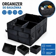 Organizer do bagażnika auta torba kufer wodoodporny 55x40x26cm