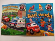 Pogotowie ratunkowe + Nad wodą Samochodzik Franek Karolina Górska 2 książki
