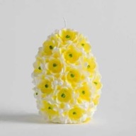 Świeca wielkanocna z wosku pszczelego na wielkanocny stół ZOYA EGG Home&You