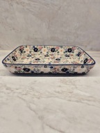 PÓŁMISEK PROSTOKĄTNY/FORMA/ZAPIEK CERAMIKA BOLESŁAWIEC EO35 UNIKAT