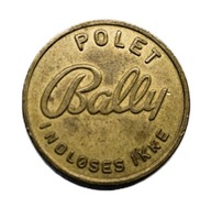 Żeton do gier arkadowych lub automatów rozrywkowych, przez firmę Bally