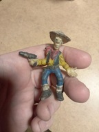 Stara Zabawka Żołnierzyk PRL Gumowy Lucky Luck