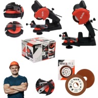 ZESTAW OSTRZALKA OBROTOWA DO OSTRZENIA LANCUCHOW PILAREK + GRATISY