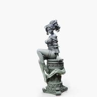 Nightshade Sisters Nissa Elf Wizard Mage Sorceress Czarodziejka RPG Druk3D