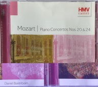 Mozart Piano Concertos Nos 20,24 Barenboim CD Irl