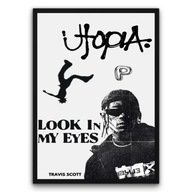 Plakat z ramą 40x50 cm Utopia Travis Scott Muzyka Rap | Pomysł na Prezent