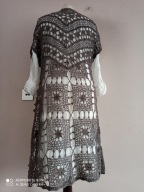 WHISTLES KAMIZELKA szydełkowa len bawełna r-2 34