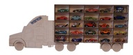 Półka/ekspozytor dla 25 samochodzików resoraków hot wheels+imię