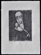 *KP* Eidrigevicius Stasys - Ex libris Frouke Van Der Zee, C3, 1979