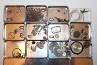 Części do zegarków, mechanizmy, śrubki, tarcze i inne