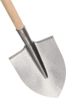 SZPADEL OSTRY ŁOPATA DO KOPANIA ROWÓW Z DREWNIANYM TRZONEM 300X225CM