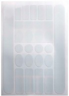 Osłona rany pod łańcuch, naklejka, folia bezbarwna