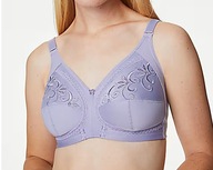 Śliczna markowa bielizna M & S Lavender 8020A UK 38E EUR 85F 47% cotton