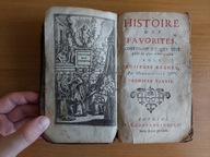 1699 - Anne de La Roche-Guilhen - Histoire des favorites - wczesne wydanie