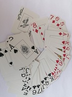 KARTY DO GRY 2-TALIE /2X 54 SZTUKI/ NOWE