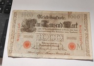 Banknot. 1910. 1000 marek. 2739466L. 04597b