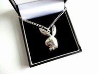 Naszyjnik Playboy Króliczek Playboy'a Kolor srebrny Łańcuszek lub Linka