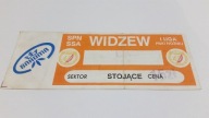 stary bilet WIDZEW Łódź - ŁKS Łódź