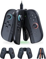 Uchwyt ładujący Enhanced do konsoli Nintendo Switch 2 stacja ładująca 4 w 1