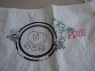 KENVELO spódniczka 2w1 z torebką jak desi gual 36 38