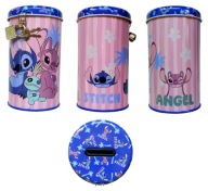 STITCH Skarbonka Metalowa na Kłódkę z Kluczykami