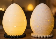 Lampka nocna dekoracyjna na WIELKANOC Figurka JAJKO