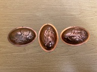 Miedziane foremki do powieszenia 3 szt