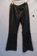 SOON SPODNIE JAK SKÓRA DZWONY ROZM XL