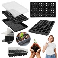 MINISZKLARENKA SZKLARENKA DO ROZSADY WYSIEWU WARZYW ZIÓŁ 60 KOMÓREK