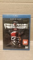 PIRACI Z KARAIBÓW NA NIEZNANYCH WODACH płyta Blu-ray 3D
