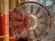 Miska salaterka kryształowa Huta Szkła Irena lata 80-te